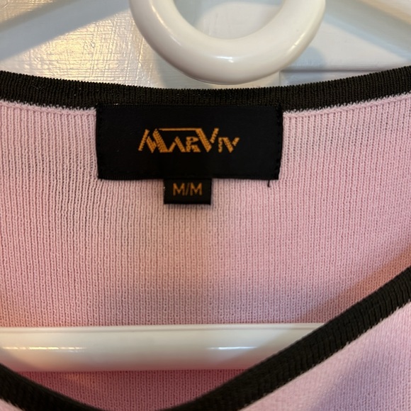 Vintage Size Medium pink twinset cardigan with matching tank top - Picture 13 of 15